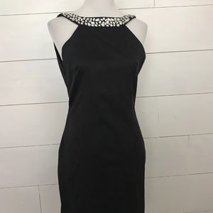 Shulami Open-Back Cocktail Dress